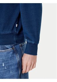 Guess Jeans Bluza W5YQ10 KCXQ1 Granatowy Regular Fit. Kolor: niebieski. Materiał: bawełna #3