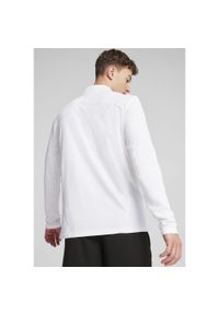 Puma - Męska bluza treningowa z zamkiem 1/4 Valencia CF PUMA White. Kolor: biały