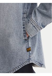 G-Star RAW - G-Star Raw Koszula jeansowa D26853-D536-G339 Niebieski Oversize. Kolor: niebieski. Materiał: bawełna #6