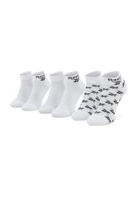 Reebok Classic - Zestaw 3 par wysokich skarpet unisex Reebok Cl Fo Ankle Sock 3P GG6674 White. Kolor: biały. Materiał: materiał #1