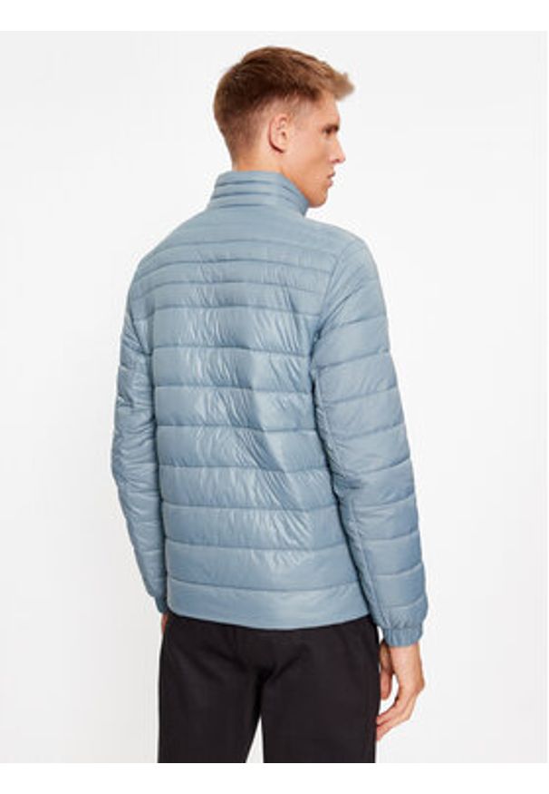 BOSS Kurtka przejściowa 50496766 Niebieski Regular Fit. Kolor: niebieski. Materiał: syntetyk