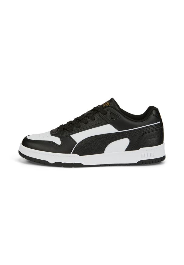 Buty do chodzenia męskie Puma 07 Rbd Game Low. Zapięcie: sznurówki. Kolor: biały, czarny, wielokolorowy. Materiał: guma, syntetyk, tkanina, materiał. Szerokość cholewki: normalna. Sport: turystyka piesza