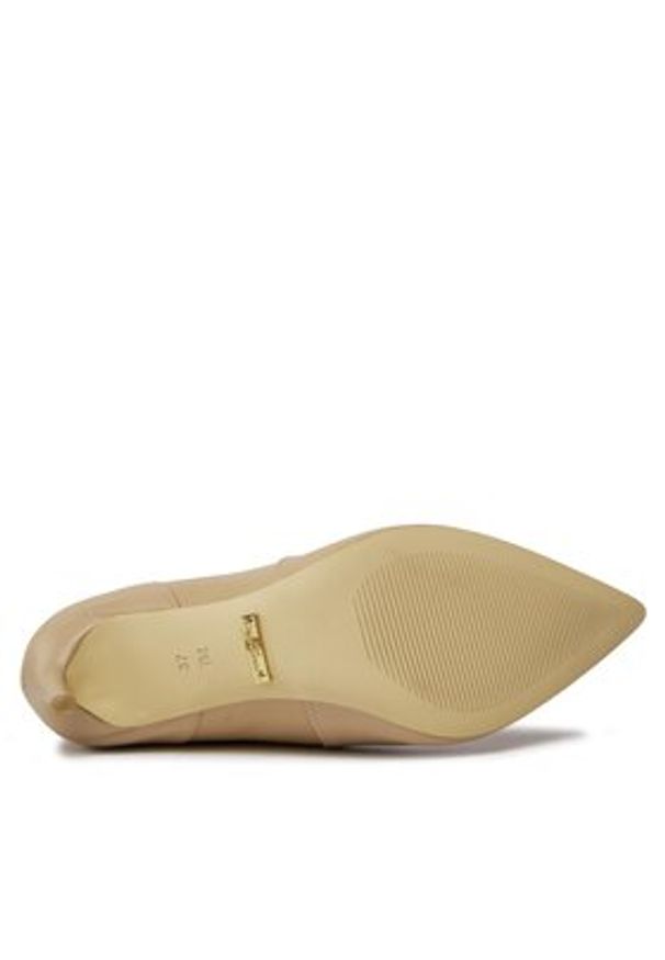 Marciano Guess Botki 3BGZ60 7013A Beżowy. Kolor: beżowy. Materiał: skóra