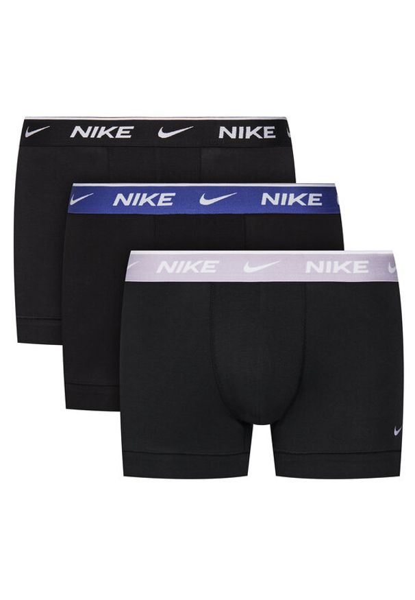 Nike Komplet 3 par bokserek 0000KE1008 Czarny. Kolor: czarny. Materiał: bawełna