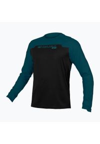 ENDURA - Longsleeve rowerowy męski Endura MT500 Burner. Kolor: niebieski. Długość rękawa: długi rękaw