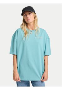 Billabong T-Shirt Reach For Sunshine EBJZT00478 Turkusowy Loose Fit. Kolor: turkusowy. Materiał: bawełna #1