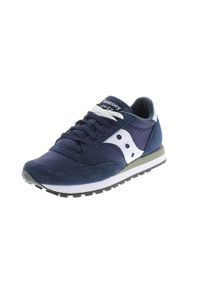 Buty do chodzenia męskie Saucony Jazz Original. Zapięcie: sznurówki. Kolor: biały, wielokolorowy, niebieski. Materiał: tkanina, materiał, skóra, syntetyk. Szerokość cholewki: normalna. Sport: turystyka piesza