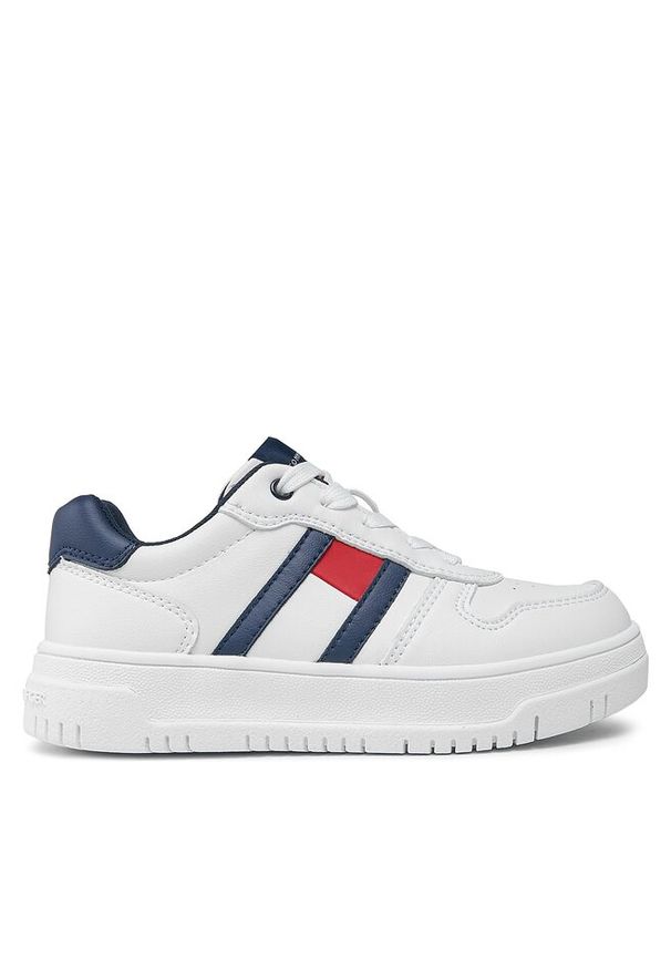 TOMMY HILFIGER - Sneakersy Tommy Hilfiger. Kolor: biały