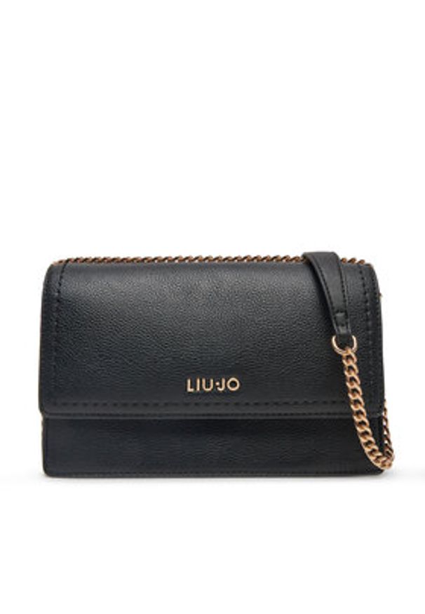 Liu Jo Torebka AA5158 E0058 Czarny. Kolor: czarny. Materiał: skórzane