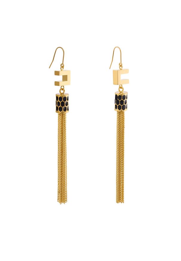 Kolczyki Elisabetta Franchi. Materiał: złote. Kolor: złoty