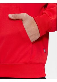 BOSS - Boss Bluza Sullivan 119_Lny 50510129 Czerwony Regular Fit. Kolor: czerwony. Materiał: bawełna #5