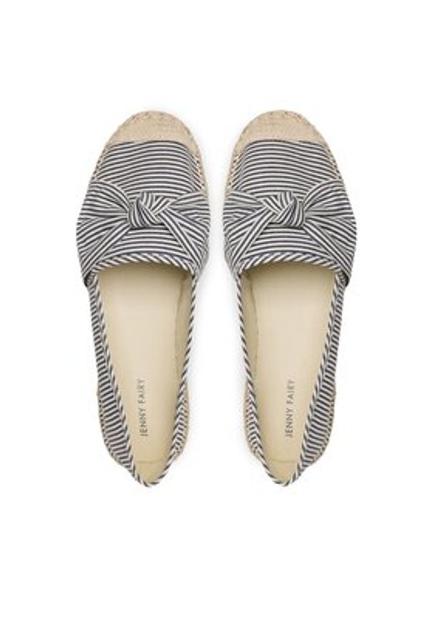 Jenny Fairy Espadryle WSS990-202 Granatowy. Kolor: niebieski. Materiał: materiał