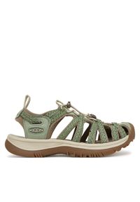 keen - Keen Sandały Whisper 1032120 Zielony. Kolor: zielony. Materiał: materiał #1