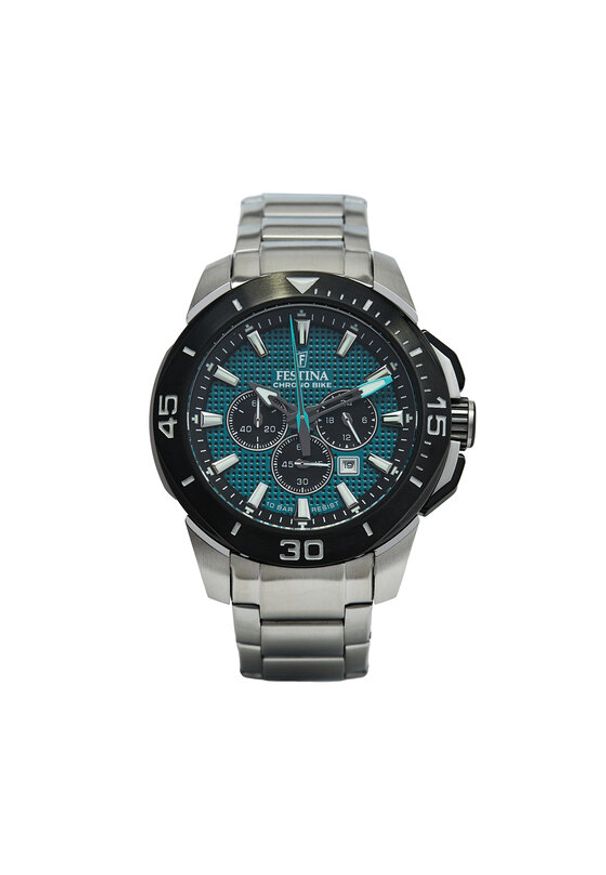 Festina Zegarek Chrono Bike 20641/3 Srebrny. Kolor: srebrny