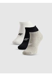 4f - 4F Skarpetki stopki (3-pack) męskie - multikolor 39-42. Kolor: wielokolorowy. Materiał: dzianina, bawełna #1
