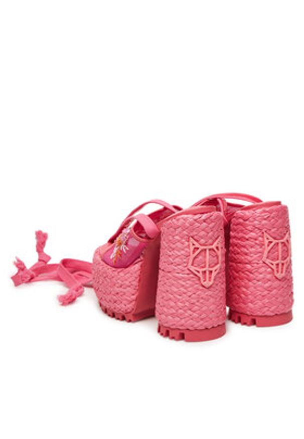 Naked Wolfe Sandały Bluebell Różowy. Kolor: różowy. Materiał: materiał