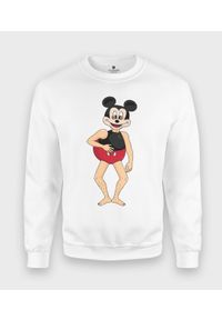 MegaKoszulki - Bluza klasyczna Kostium Myszki Mickey. Wzór: motyw z bajki. Styl: klasyczny