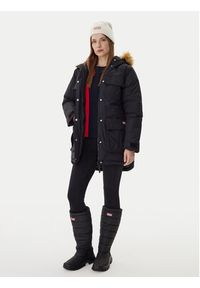 Hunter Parka Glyder HARW0014252 Czarny Regular Fit. Kolor: czarny. Materiał: syntetyk #8