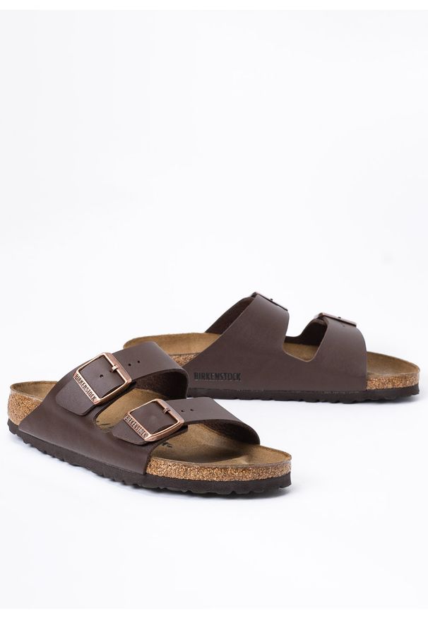 Birkenstock Arizona BS Klapki damskie. Kolor: brązowy. Sezon: lato. Styl: młodzieżowy, sportowy