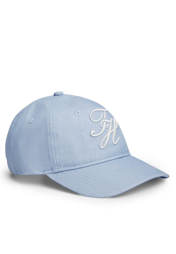 TOMMY HILFIGER - Czapka z daszkiem Tommy Hilfiger. Kolor: niebieski