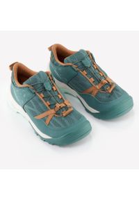 quechua - Buty turystyczne dla dzieci Quechua Crossrock. Materiał: kauczuk. Szerokość cholewki: normalna. Sport: wspinaczka, turystyka piesza