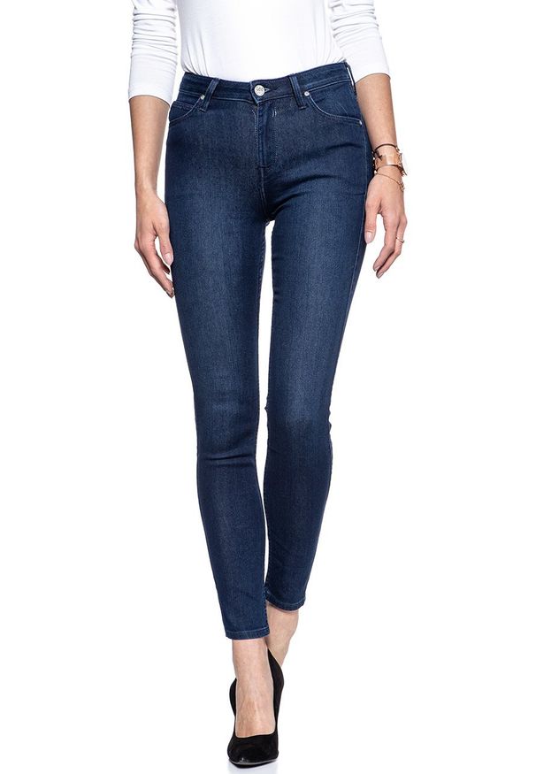 Lee - SPODNIE DAMSKIE LEE SCARLETT HIGH VQ L626RIVQ 112114334. Stan: podwyższony