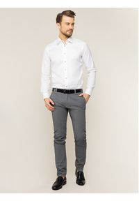 JOOP! Jeans - Joop! Jeans Spodnie materiałowe Scott 30018688 Szary Slim Fit. Kolor: szary. Materiał: bawełna #3