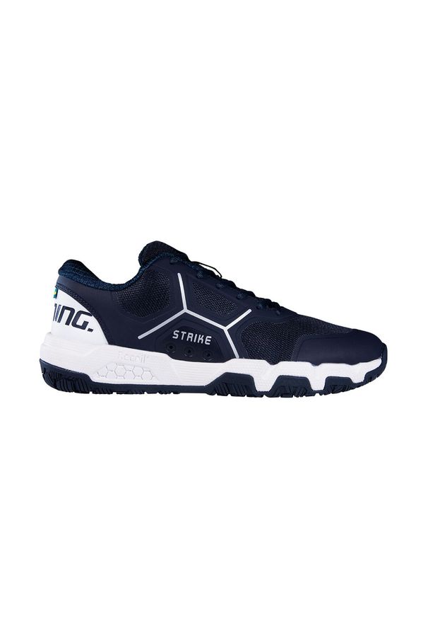 SALMING - Buty halowe Salming RecoilStrike. Kolor: biały, wielokolorowy, niebieski