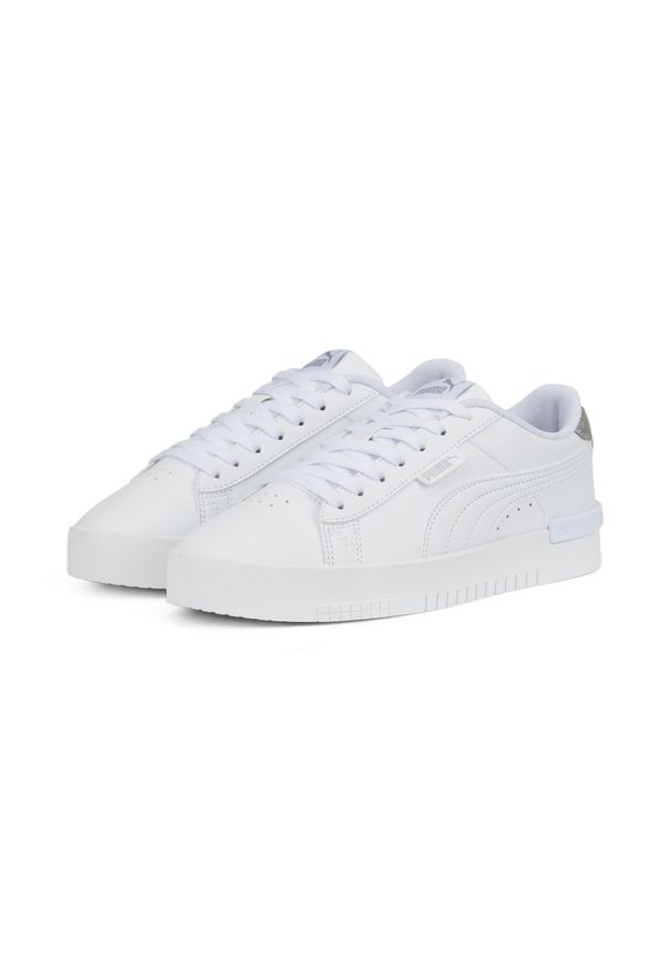 Buty do chodzenia damskie Puma JADA DISTRESSED. Zapięcie: sznurówki. Kolor: szary, biały, wielokolorowy. Materiał: materiał, syntetyk, guma. Szerokość cholewki: normalna. Sport: turystyka piesza