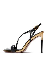 Eva Minge Sandały ROSEMARY-LT1520-2 Czarny. Kolor: czarny. Materiał: skóra #8