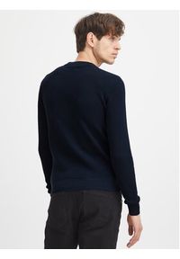 Casual Friday Sweter 20504787 Granatowy Slim Fit. Okazja: na co dzień. Kolor: niebieski. Materiał: bawełna. Styl: casual #8