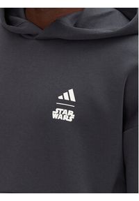 Adidas - adidas Bluza Star Wars The Mandalorian™ JI5720 Szary Regular Fit. Kolor: szary. Materiał: bawełna, syntetyk. Wzór: motyw z bajki #8