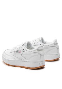 Reebok Sneakersy Club C Double FV5658 Biały. Kolor: biały. Materiał: skóra. Model: Reebok Club #7