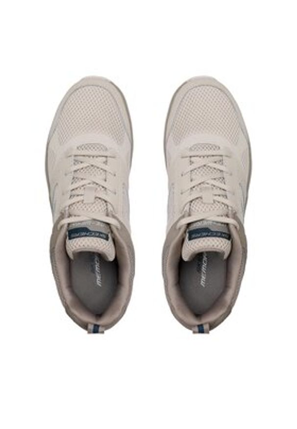 skechers - Skechers Sneakersy Syntac 232398/TPE Beżowy. Kolor: beżowy. Materiał: materiał