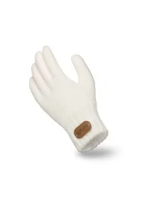 Rękawiczki dziewczęce PaMaMi - Ecru. Materiał: poliamid, akryl. Sezon: zima #1