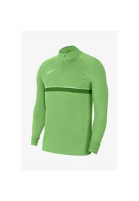 Bluza treningowa męska Nike Drifit Academy 21 Dril. Kolor: zielony