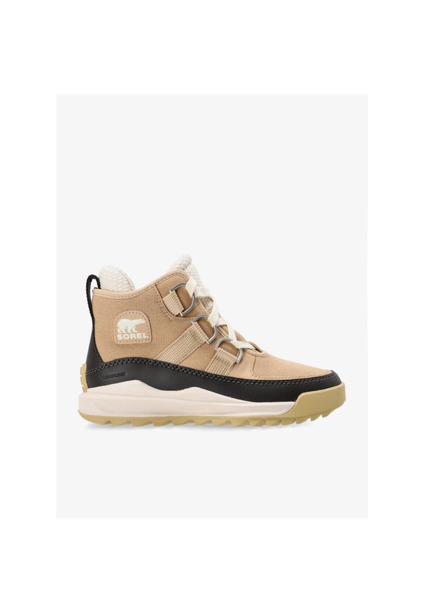 sorel - Buty zimowe damskie Sorel Ona RMX Chukka Plus WP. Kolor: beżowy. Sezon: zima. Styl: sportowy