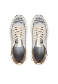 Calvin Klein Sneakersy Hike Runner Lace Up Techmix YW0YW02030 Beżowy. Kolor: beżowy. Materiał: skóra #5