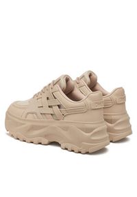 DeeZee Sneakersy AM25237 Beżowy. Kolor: beżowy. Materiał: skóra #3