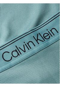 Calvin Klein Performance Legginsy 00GWS3L605 Niebieski Slim Fit. Kolor: niebieski. Materiał: syntetyk #5