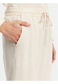 Marella Spodnie dresowe Abitata 2513131045 Écru Regular Fit. Materiał: syntetyk #3