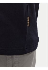 Napapijri T-Shirt S-Vignoni NP0A4ILX Granatowy Regular Fit. Kolor: niebieski. Materiał: bawełna #3