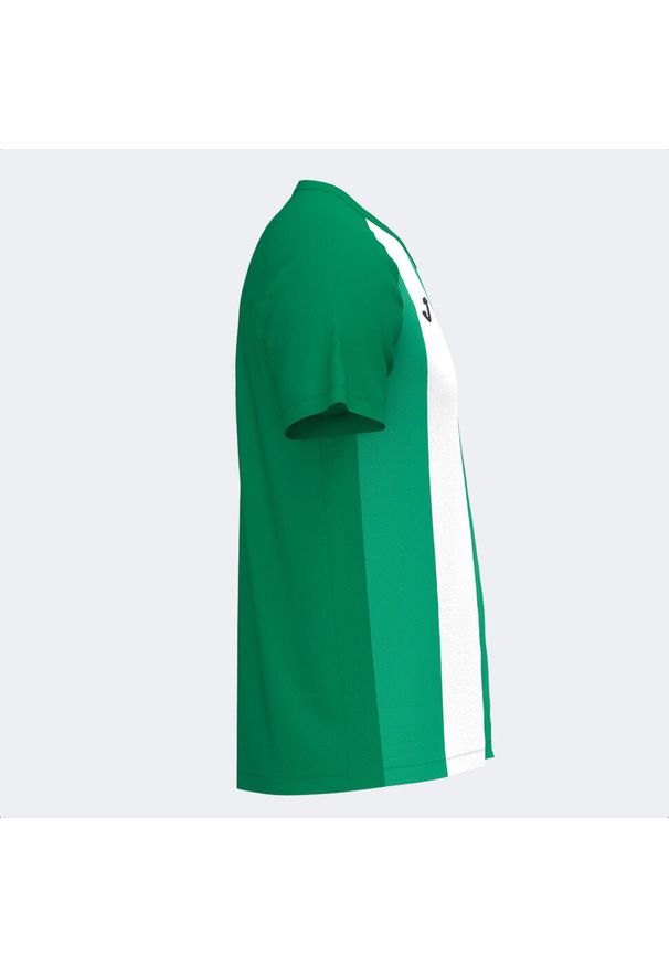 Koszulka z dekoltem w szpic Joma Inter IV. Typ kołnierza: dekolt w kształcie V. Kolor: wielokolorowy, biały, zielony. Materiał: poliester. Sport: piłka nożna