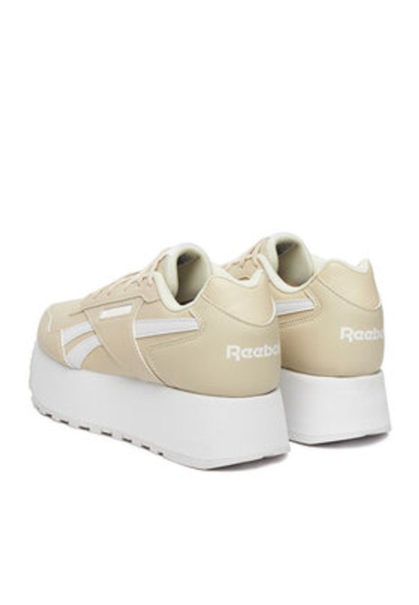 Reebok Sneakersy CEO-GLIDE TRIPPLE 100256844 Beżowy. Kolor: beżowy. Materiał: skóra