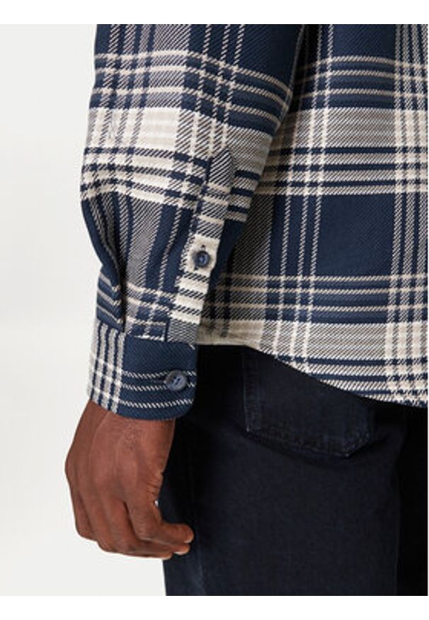 Guess Koszula M5BH24 W1951 Brązowy Regular Fit. Kolor: brązowy. Materiał: bawełna