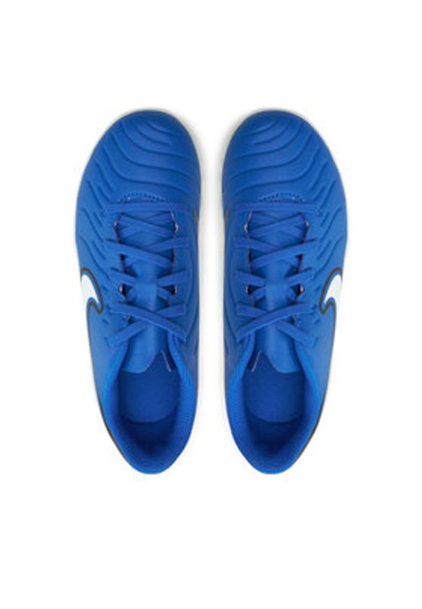 Nike Buty do piłki nożnej Jr Legend 10 Club Tf DV4355 400 Niebieski. Kolor: niebieski. Materiał: skóra