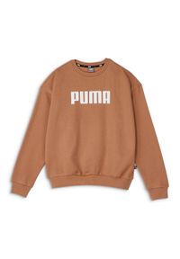 Bluza dresowa damska Puma ESS FL. Kolor: brązowy. Materiał: dresówka