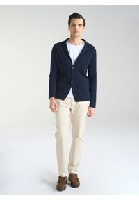 Pako Lorente - PAKO LORENTE – Dzianinowa wełniana marynarka męska. Okazja: na co dzień. Materiał: dzianina, wełna. Styl: casual, elegancki #8