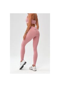 ROUGH RADICAL - Damskie legginsy sportowe fitness Rough Radical Zoya Push-up. Kolor: różowy. Sport: fitness