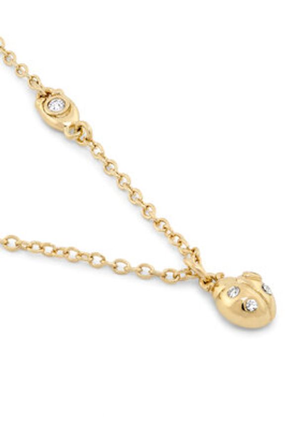 Coach Naszyjnik 37572248 Złoty. Materiał: metalowe. Kolor: złoty